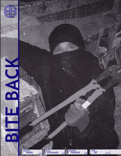 Bite Back Issue 2 cover