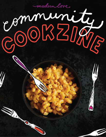 Modern Love Community CookZine cover